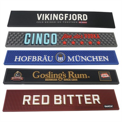 Custom PVC Easy Clean Bar Mat