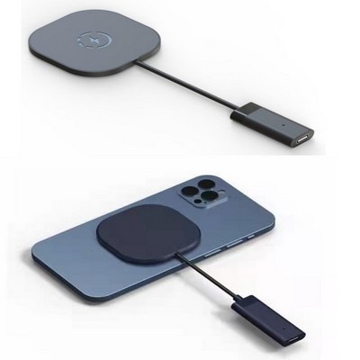 Separating style Magnetic Wireless Charger (Square shape)