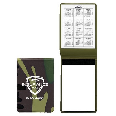 Camouflage 100 Page Memo Book