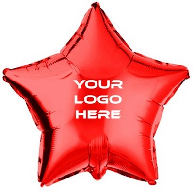 Star Shaped Mylar Foil Balloon