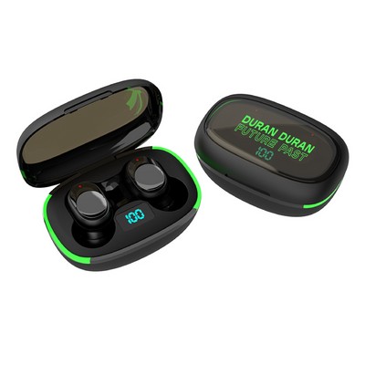 Long Lasting Bluetooth Earbuds w/ Charging Case