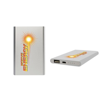 4000 Mah Aluminum Ultra-Slim Power Bank