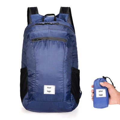 Outdoor ultra-light travel portable folding backpack