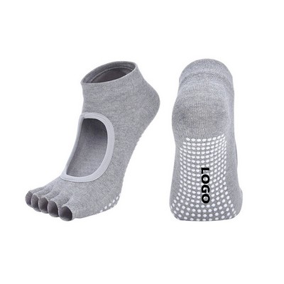 Non-Slip Half Toe Grip Yoga Socks