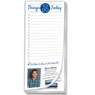 Full-Color Notepads - 50 Sheets (3.5" x 8")