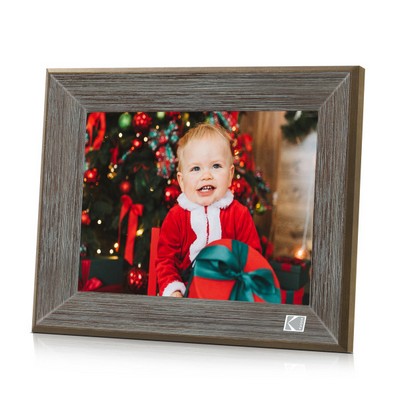 KODAK 8 Inches Picture Frame Share Videos and Photos Remotely Via App