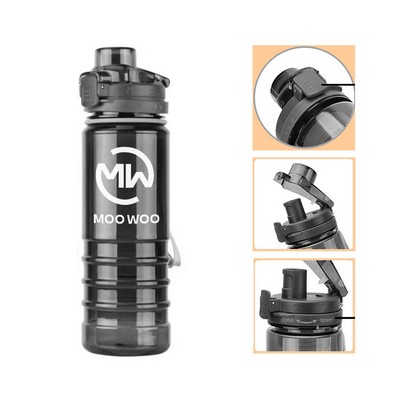 25OZ Handle Tritan Water Bottle With A Nozzle