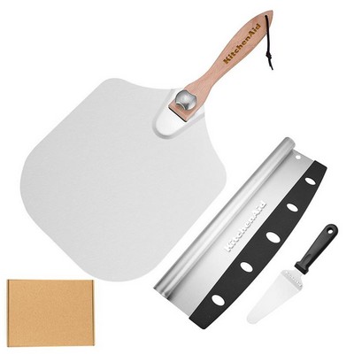 Pizza Peel Cutter and Server Set - OCEAN