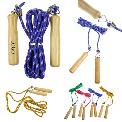 Wooden Handle Jump Rope