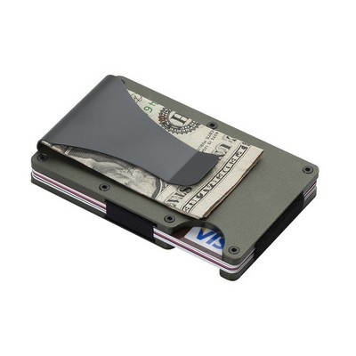 RFID Blocking Metal Wallets Card Holder