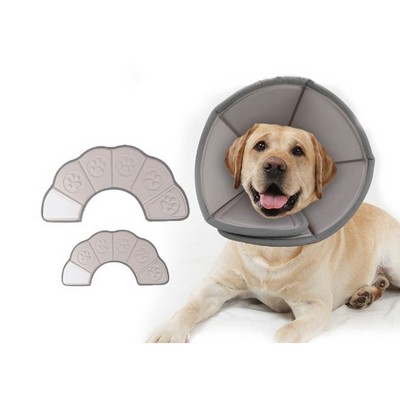 Adjustable pet recovery collar