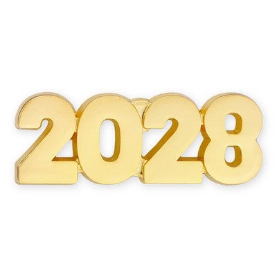 2028 Year Lapel Pin