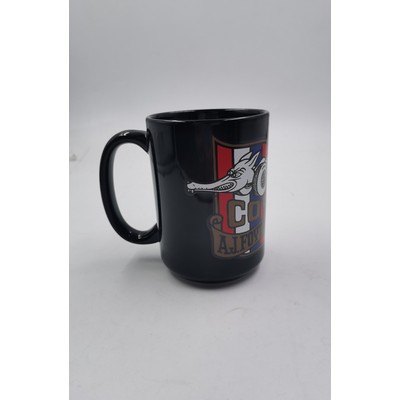 15 Oz Ceramic Mug With Inside & Outside Art