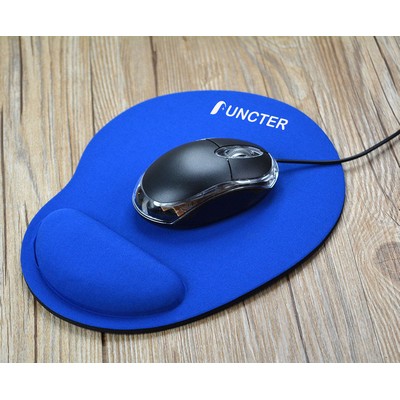 9.1 x 7.1 Inch Ergonomic Mouse Pad Wrist Rest Support w/ Nonslip Base