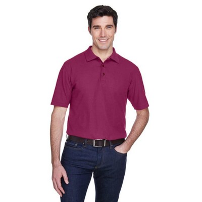 UltraClub Mens Whisper Piqu Polo