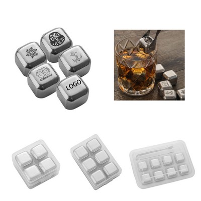 Stainless Steel Ice Cubes