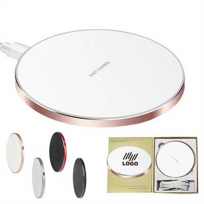 15W Aluminum Base Phone Fast Wireless Charger