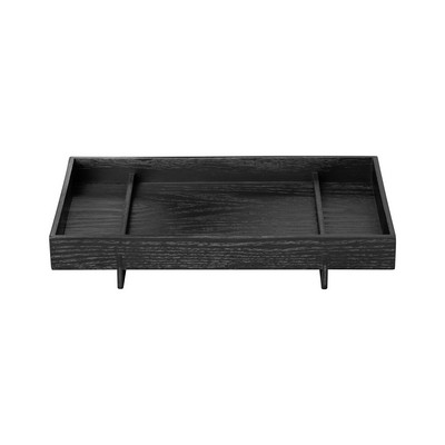 blomus Abento Large Black Hardwood Tray