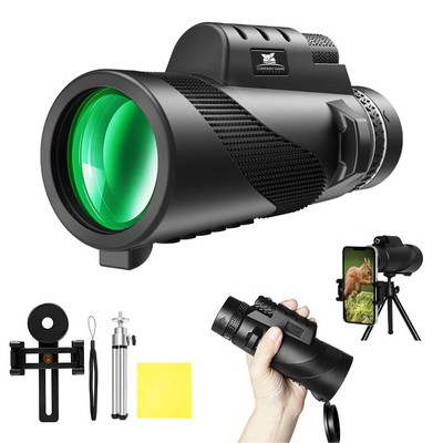 10x42 Monocular Telescope w/Smartphone Holder