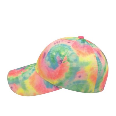 Classic Cotton Baseball Cap Dye Ponytail Hat