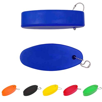 Oval Floating Keychain for Boat Keys