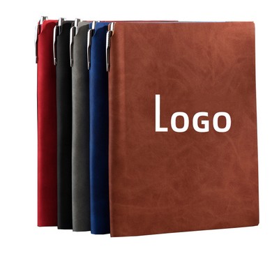 2024 A5 Business Faux Leather High Appearance Notebook