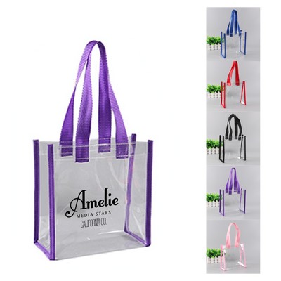 Clear Vinyl Tote Bag