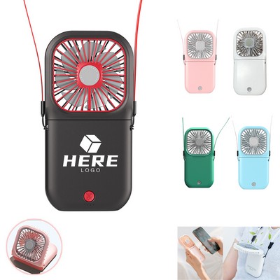 Mini Quiet Handheld Foldable USB Rechargeable Fan