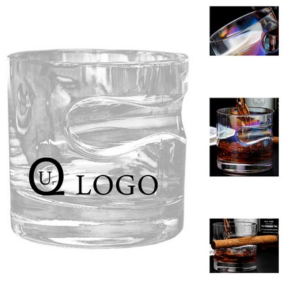 Clear Round Cigar Glass Cup