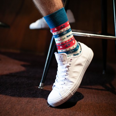 Crew Winter Socks - Keep Warm from Ankle to Calf - American Made