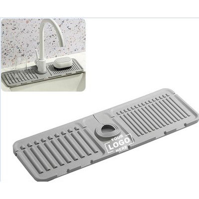 Kitchen Sink Faucet Drip Mat