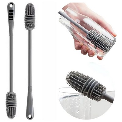 Silicone Bottle Cleaning Brush With Long Handle