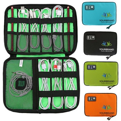 Travel Electronic Accessories Cable Organizer Bag