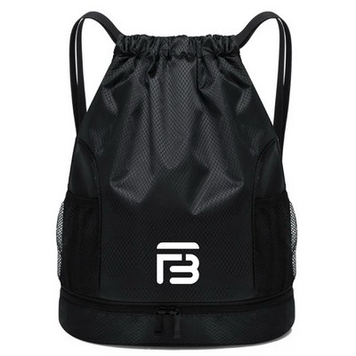 Custom Mesh Pocket Gym Backpack