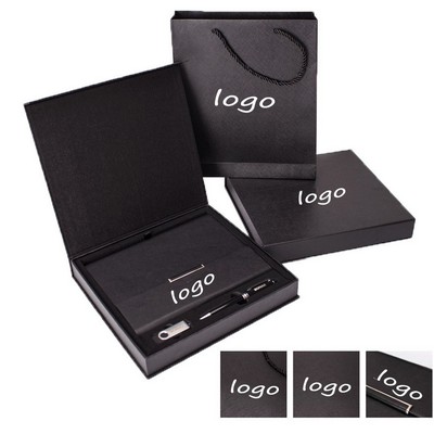 Business-Style Stationery And Pen Gift Box