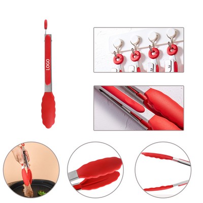 Silicone Cooking Tongs with Non-Slip Grip