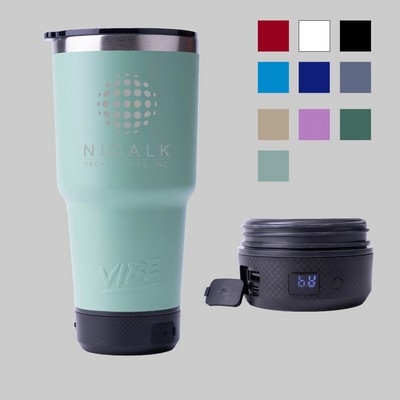 Go Caddy Vibe 28oz Tumbler with Power Bank - Laser Engraved