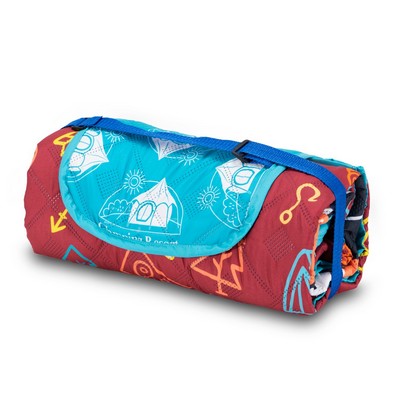 ProColor Picnic Roll XL Blanket with Strap 60" x 72"