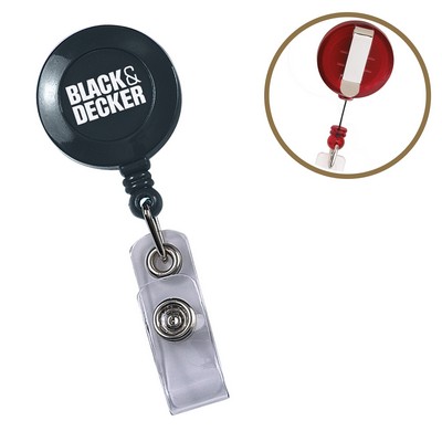 Round Badge Reel