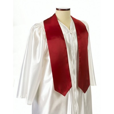 Red 60" Graduation Stole