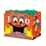 Small Junk Food Junkie Theme Gift Basket Box