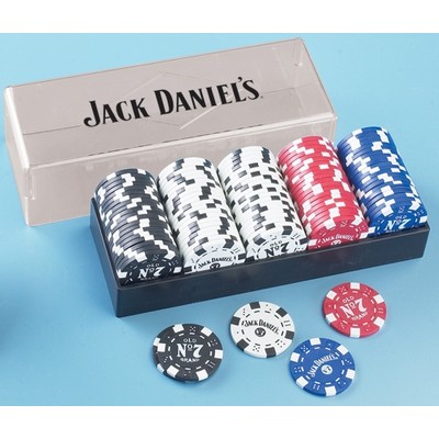 Jack Daniel's® 100 Clay Poker Chips