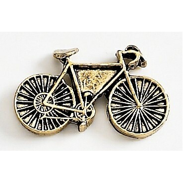 Bike Marken Design Quick Ship Cast Lapel Pin (Up to 7/8")