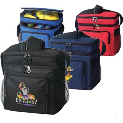 Camper's Lunch Cooler Bag Has 2 Separate Compartments