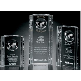 Crystal Series Rectangular Crystal Award