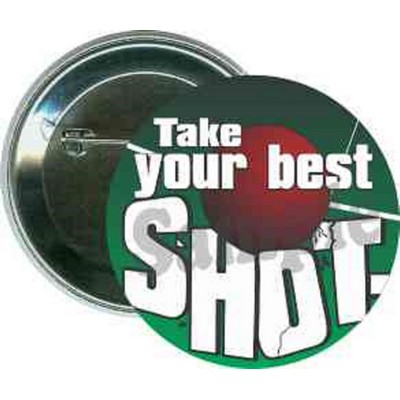 Track - Take Your Best Shot - 2 1/4 Inch Round Button