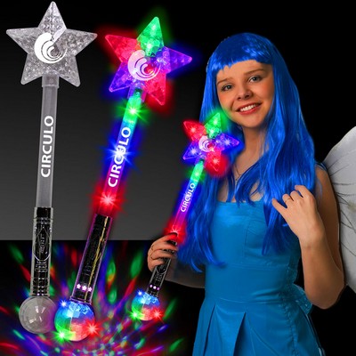 Prism Star LED Wand w/Strobe