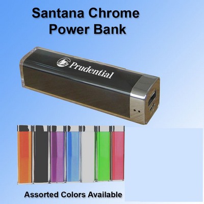 Santana Chrome Power Bank - 2200 mAh