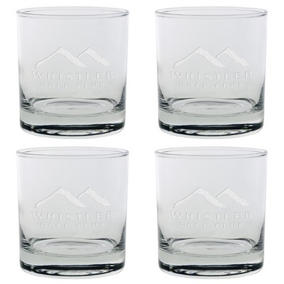 Set of Four Skyline Classic Rocks Glass (11 Oz.)