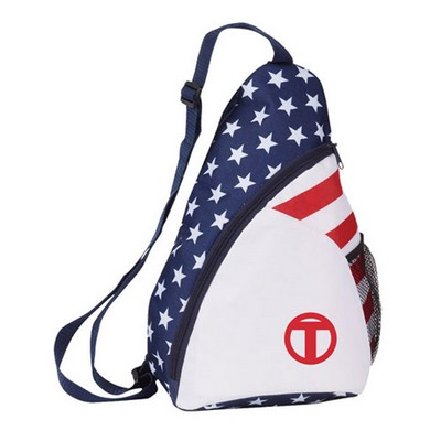 Stars & Stripes Promo Sling Backpack